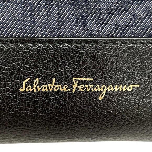 SALVATORE FERRAGAMO Black Shoulder Bag - Picture 8 of 13